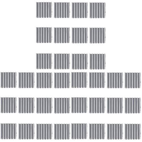 ULTECHNOVO 3 Sätze Aluminium-kühlkörper-kühlpad Für Computerchip-kühler. Aluminium-kühlkörper Mit Klebstoff Leicht Und Einfach Zu Kleben 24 Stück * 3 von ULTECHNOVO