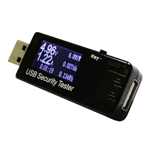 ULTECHNOVO USB Spannungsstrommultimeter Digitaler Spannungsprüfer für USB Geräte LCD für Kapazität Einfach zu Bedienen für Handy Ladegeräte und Intelligente ULTECHNOVO USB Spannungsstrommultimeter Digitaler Spannungsprüfer für USB Geräte LCD für Kapazität Einfach zu Bedienen für Handy Ladegeräte und Intelligente von ULTECHNOVO