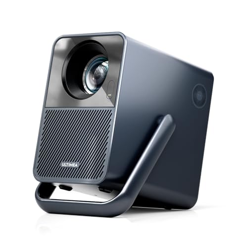 ULTIMEA 2025 Upgrade Beamer 4K Heimkino Unterstützt, Smart Beamer Handy Outdoor Bluetooth Wi-Fi, 6D Trapezkorrektur, Android TV, Netflix, Projektor 1000 ANSI Lumen, Dolby Audio, Poseidon E40 von ULTIMEA