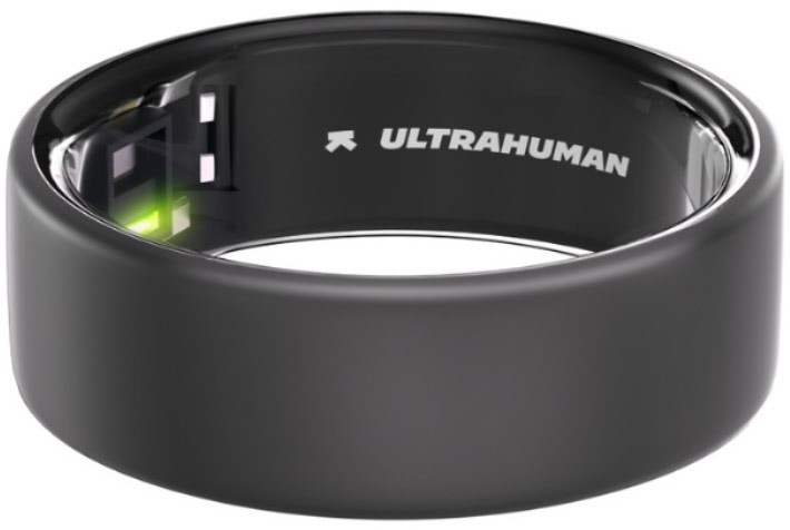 Ring AIR (Größe 13)  matte grey von ULTRAHUMAN
