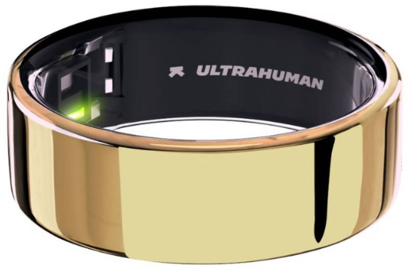 Ring AIR (Größe 9) bionic gold von ULTRAHUMAN