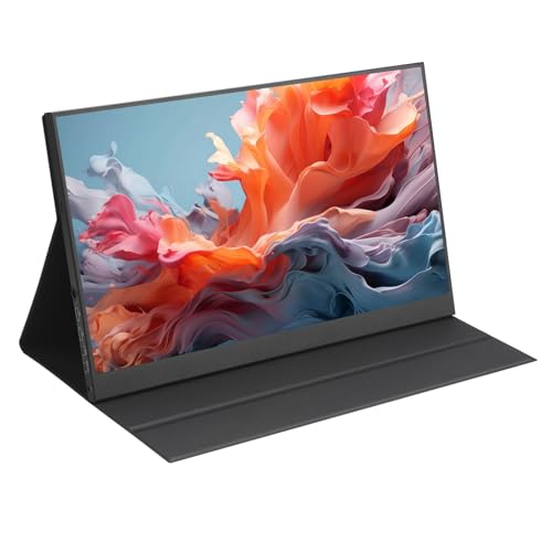 ULUCAN Tragbarer Monitor 15,6 Zoll Full HD 1920 x 1080P LED-Display, IPS-Bildschirm 100% sRGB-Computerbildschirm mit HDMI/VGA Typ-B-Anschluss, externes Display für Windows 7/8/10/11 OS,Black-15.6'' ULUCAN Tragbarer Monitor 15,6 Zoll Full HD 1920 x 1080P LED-Display, IPS-Bildschirm 100% sRGB-Computerbildschirm mit HDMI/VGA Typ-B-Anschluss, externes Display für Windows 7/8/10/11 OS,Black-15.6'' von ULUCAN
