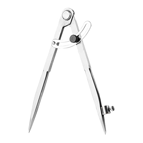 ULVBABI Holzbearbeitungskompass Zeichnung Carpenter Compass 200mm mit Flügel Bleistifthalter Bleistift für Geometrie Zeichnung Zeichnung Messgeräte Praktisches Zubehör von ULVBABI