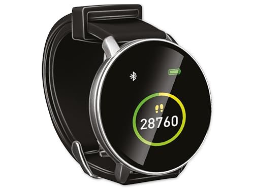 Umbro Fitness Tracker Bluetooth – Smart Watch mit Sportfunktionen – Fitnessuhr HR und Körpertemperatursensor – Schrittzähler 1,3 Zoll Touchscreen – Sportuhr IP68 wasserdicht – Schwarz Umbro Fitness Tracker Bluetooth – Smart Watch mit Sportfunktionen – Fitnessuhr HR und Körpertemperatursensor – Schrittzähler 1,3 Zoll Touchscreen – Sportuhr IP68 wasserdicht – Schwarz von UMBRO