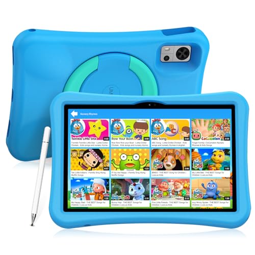 Kinder Tablet 10.1 Zoll Tablet für kinder Android 13.0,UMIDIGI G5 Tab Kids tablets,8(4+4)GB+128GB/1TB TF,Octa-Core,Elterliche Kontrolle Tablet Kinder,6000mAh,SIM/4G-LTE/GPS,WIFI/BT5.0,GMS,AI-Gesicht von UMIDIGI