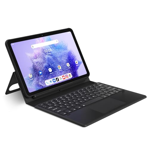 UMIDIGI Active T1 Tablet Tastatur mit Touchpad,Ultraleichtes Kabellose Tastatur für Tablet,Schnelle Einrichtung des magnetischen Ständers,Verstellbare und langlebige Schutzhülle,Ergonomisches Design von UMIDIGI