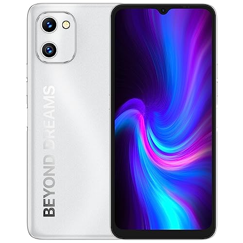 UMIDIGI F3 SE Smartphone Ohne Vertrag (2023),Android11 Günstig Handy,6,7" HD+Display,5150mAh,Octa-Core,20MP Kamera,4G Dual SIM Simlockfreie Handys/Face ID/Fingerabdruck/OTG/GPS (Silber) von UMIDIGI