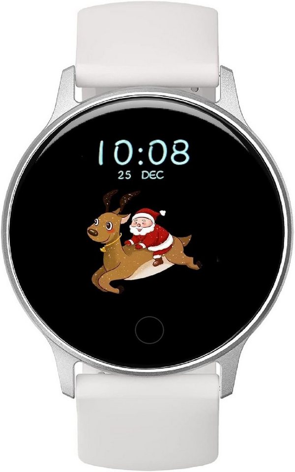 UMIDIGI Smartwatch (1,3 Zoll, Android iOS), Armbanduhr wasserdichte Fitness mit individualisierbaren Zifferblätter von UMIDIGI