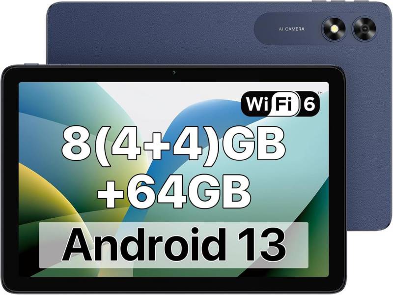 UMIDIGI UMIDIGI G2 TAB Tablet 10 Zoll, 8GB RAM, 64GB Speicher, Android 13 E-Book (10,1", 64 GB, Android 13, Erweiterbarer Speicher) von UMIDIGI