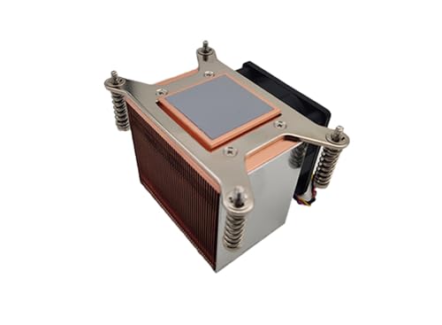 AM4 AM5 Kupfer-CPU-Kühler Kühlkörper mit 60x60x25MM Lüfter(Full Copper) von UMXJEXU