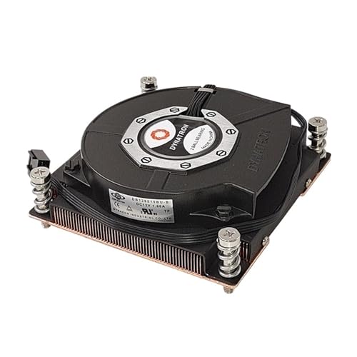 Dynatron R16 1U LGA2011 quadratischer CPU-Kühler, Dampfkammerbasis mit Kupfer for TDP bis zu 165 W Dynatron R16 1U LGA2011 quadratischer CPU-Kühler, Dampfkammerbasis mit Kupfer for TDP bis zu 165 W von UMXJEXU