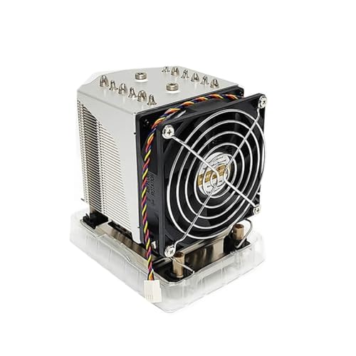Hocheffizienter LGA4677-CPU-Kühler, TDP 320 W, for 4U-Server oder PC-Workstation, 125,5 mm hoher Kühlkörper, eingebettet mit 6 Heatpipes Hocheffizienter LGA4677-CPU-Kühler, TDP 320 W, for 4U-Server oder PC-Workstation, 125,5 mm hoher Kühlkörper, eingebettet mit 6 Heatpipes von UMXJEXU