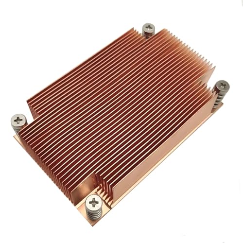 Kupfer-CPU-Kühler LGA2011 Schmaler passiver Kühlkörper for 1U-Server Kupfer-CPU-Kühler LGA2011 Schmaler passiver Kühlkörper for 1U-Server von UMXJEXU