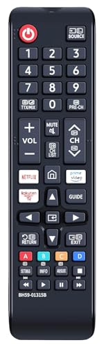 BN59-01315B Universal-Fernbedienung kompatibel für Samsung TU7000 UE43TU7000K UE43TU7000KXXU TU7100 UE43TU7100 UE43TU7100K UE55TU7100K TU7110 TU8000 UE75TU80000 TU850. 0 Fernseher BN59-01315B Universal-Fernbedienung kompatibel für Samsung TU7000 UE43TU7000K UE43TU7000KXXU TU7100 UE43TU7100 UE43TU7100K UE55TU7100K TU7110 TU8000 UE75TU80000 TU850. 0 Fernseher von UNCIHY