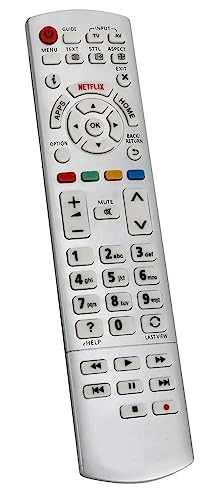 N2QAYB001010 Universal-Fernbedienung kompatibel für Panasonic VIERA LCD TV TX-40CS520B TX-40DX700B TX-50DX700B TX-32CS510B TX-50CX680B TX-40DX600B TX-58DX750B N2QAYB001010 09 N2 QAYB001011 von UNCIHY