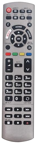 N2QAYB001115 Sub für N2QAYB001111, Universal-Fernbedienung, kompatibel mit Panasonic TX-49EX580B TX-55EX580B TX-40EX600B TX-40EX700B TX-50EX700B TX-58EX700B TX-65EX700B 0B TX-5 8EX700E TV N2QAYB001115 Sub für N2QAYB001111, Universal-Fernbedienung, kompatibel mit Panasonic TX-49EX580B TX-55EX580B TX-40EX600B TX-40EX700B TX-50EX700B TX-58EX700B TX-65EX700B 0B TX-5 8EX700E TV von UNCIHY