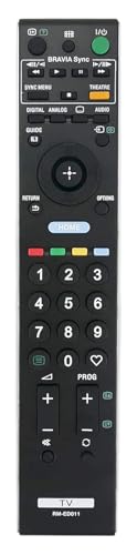 RM-ED011 RMED011 Universal-Fernbedienung kompatibel für Sony KDL-32W4000 KDL-40W4000 KDL-52W4000 LCD TV Fernbedienung RM-ED011 RMED011 Universal-Fernbedienung kompatibel für Sony KDL-32W4000 KDL-40W4000 KDL-52W4000 LCD TV Fernbedienung von UNCIHY