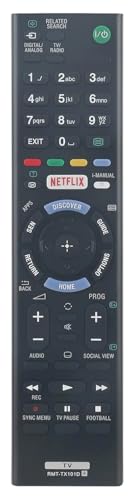 RMT-TX101D RMTTX101D Universal-Fernbedienung kompatibel für Sony KDL-32W705C KDL-40W705C KDL-48W705C Bravia TV-Fernbedienung RMT-TX101D RMTTX101D Universal-Fernbedienung kompatibel für Sony KDL-32W705C KDL-40W705C KDL-48W705C Bravia TV-Fernbedienung von UNCIHY