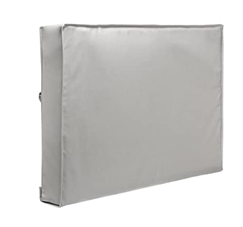 UNDGZ TV Abdeckung Outdoor, wasserdichte TV -Cover im Freien staubdes Oxford Black TV -Hülle Oxford TV 22 '' - 70 '' ' Zoll beige schwarz grau (Color : Grey, Specification : 30 inch to 32 inch) von UNDGZ