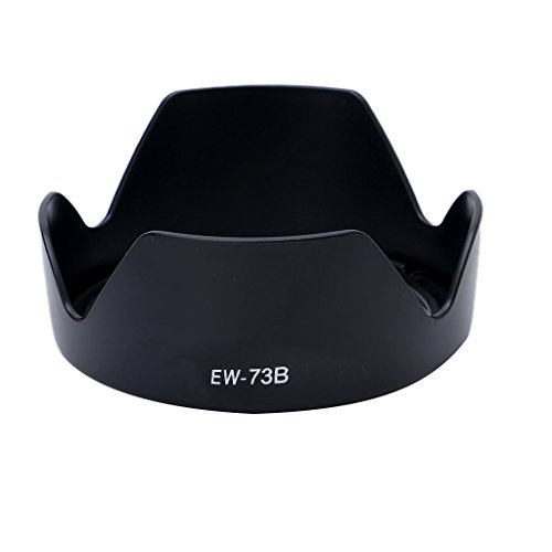 EW-73B Kamera-Gegenlichtblende für EF-S 18–135 mm F3.5–5.6 IS Hitzeschutzabdeckung, Digitalkamera-Objektiv-Konverter-Adapter, Rückkappe, Reisekamera-Halterung, Stativunterstützung, Einbeinstativ, von UNFAIRZQ