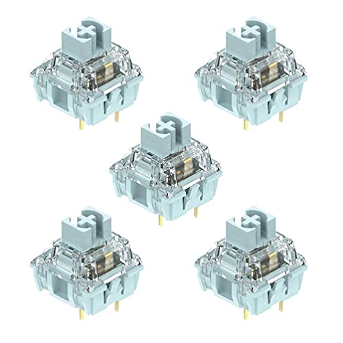 UNFAIRZQ 5 teile/paket TTC Bläulich Weiß Schalter Lineare Schalter Für MX Serie Kundenspezifische Mechanische Tastatur Schalter 3 Pins von UNFAIRZQ