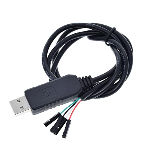 UNFAIRZQ USB auf TTL Serielles Adaptermodul, verbessertes Download-Kabel, CH340-Chipsatz für WinXP 98, 7, 8 Systeme, USB-auf-TTL-Seriell-Konverter-Adapter von UNFAIRZQ