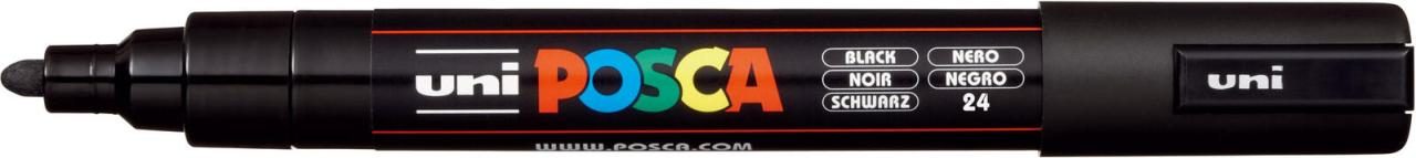 uni-ball POSCA PC-5M Acrylstift 1.8 - 2.5 mm Schwarz uni-ball POSCA PC-5M Acrylstift 1.8 - 2.5 mm Schwarz von UNI-BALL