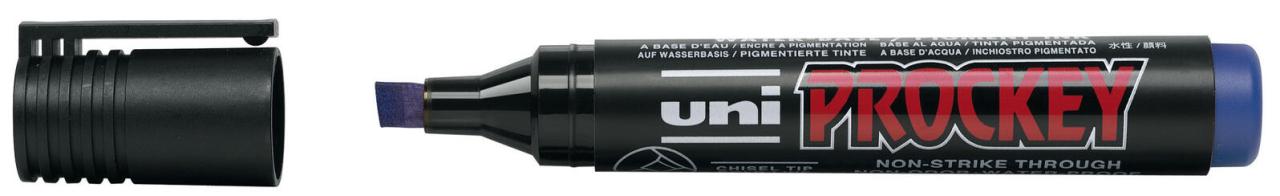 uni-ball Flipchart-Marker Prockey 4.0 - 12.0 mm Blau von UNI-BALL