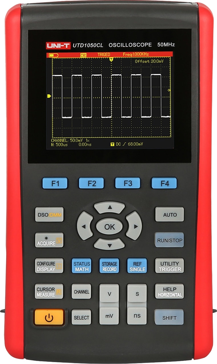 UNI-T Handheld-Oszilloskop, UTD1025CL, 25 MHz, 200 MSa/s von UNI-T