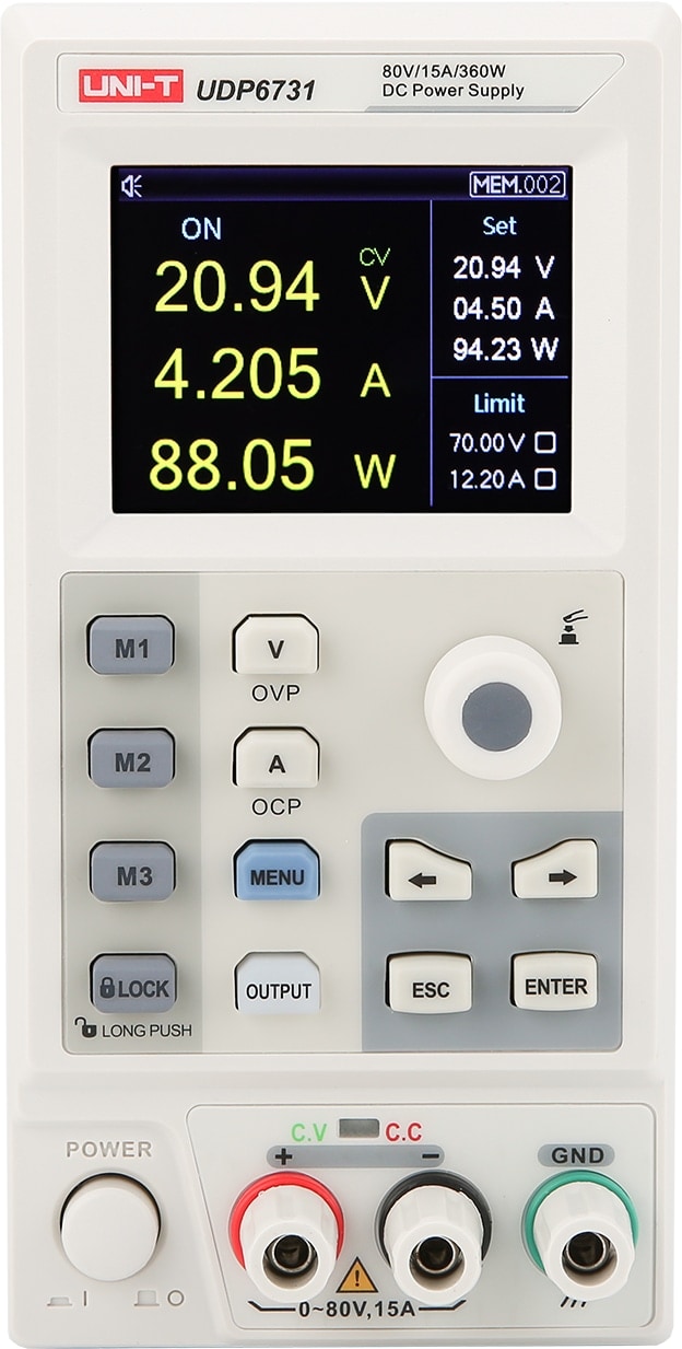 UNI-T Labornetzteil, UDP6731, 1 Kanal, programmierbar, 360 W von UNI-T