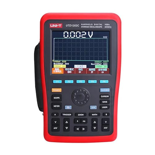 UNI-T UNI-TREND UTD1062C UTD1102C UTD1202C Handheld Digital Storage Oscilloscope+Waveform Generator+Multimeter with USB(UTD1202C) von UNI-T