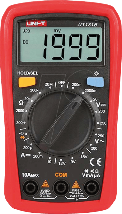 UT 131B - Multimeter, digital, 2000 Counts, Palm size UT 131B - Multimeter, digital, 2000 Counts, Palm size von UNI-TREND