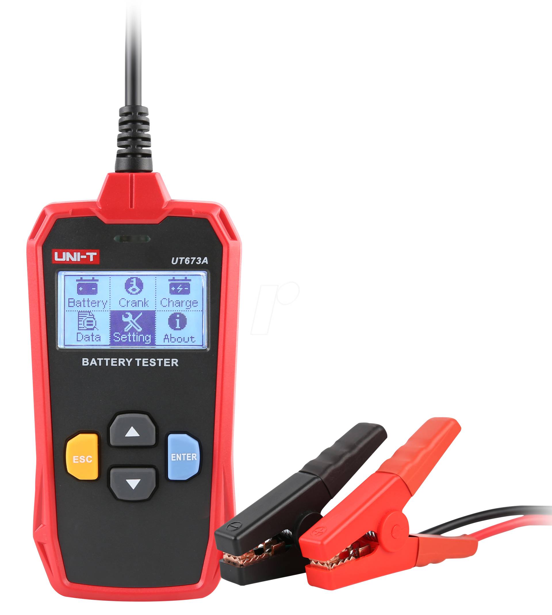 UT 673A - Batterietester für Lichtmaschine und Fahrzeugbatterie UT 673A - Batterietester für Lichtmaschine und Fahrzeugbatterie von UNI-TREND