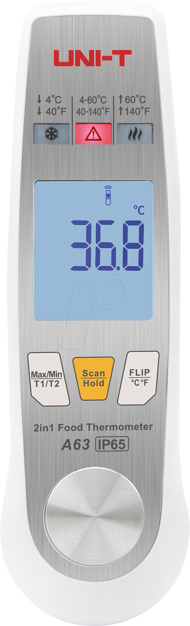 UT A63 - Einstech-Infrarot-Thermometer, -40 bis +300 °C UT A63 - Einstech-Infrarot-Thermometer, -40 bis +300 °C von UNI-TREND