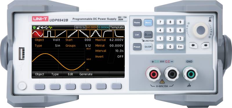 UT DP6942B - Labornetzgerät UDP6942B, 0-60 V, 0-15 A, 360 W, 1 Kanal von UNI-TREND