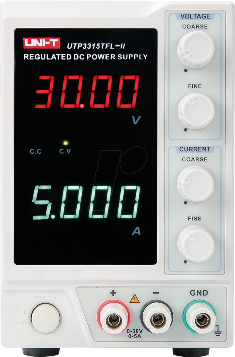 UT P3315TFL-II - Labornetzgerät P3315TFL-II, 0-30 V, 0-5 A, 150 W, 1 Kanal von UNI-TREND