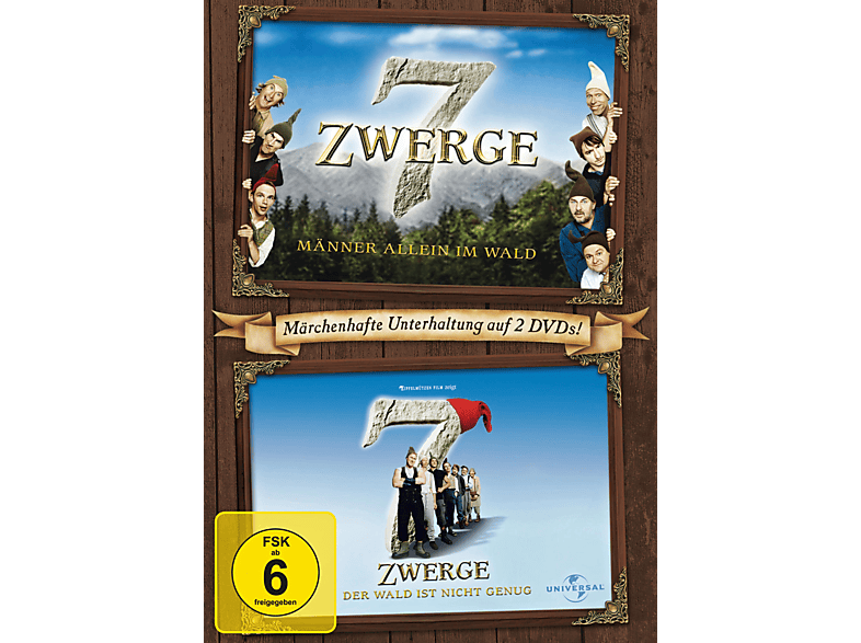 7 Zwerge - Männer allein im Wald / Der ist nicht genug DVD von UNI