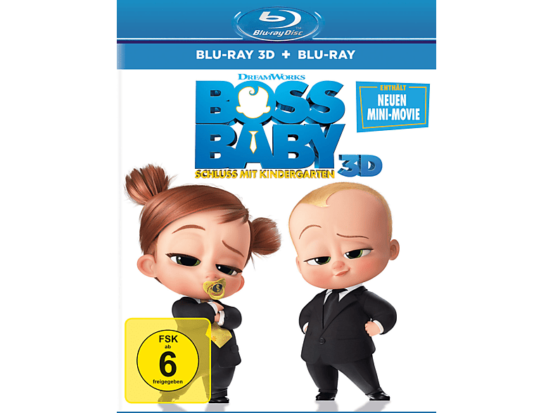 Boss Baby - Schluss mit Kindergarten 3D Blu-ray (+2D) von UNI