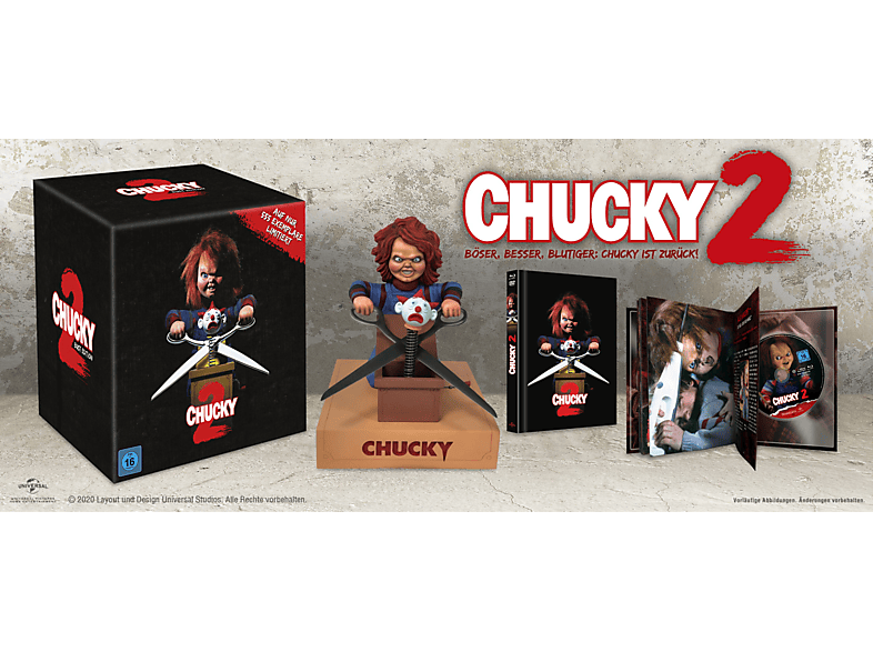 Chucky 2 - Die Mörderpuppe ist zurück! Blu-ray + DVD von UNI
