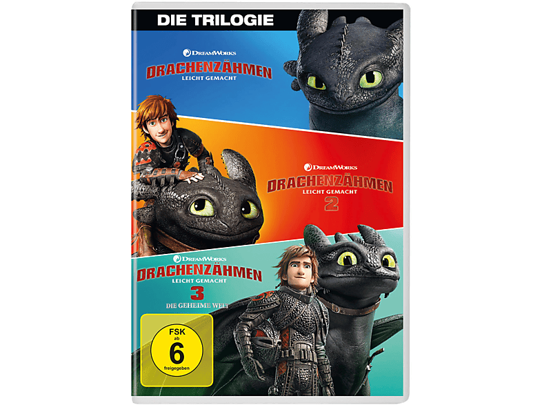 Drachenzähmen leicht gemacht - Die Trilogie DVD Drachenzähmen leicht gemacht - Die Trilogie DVD von UNI