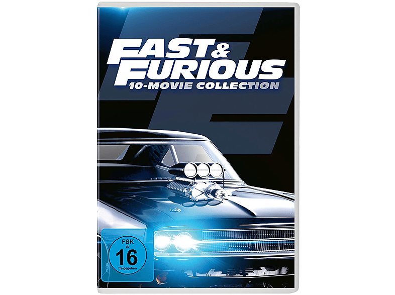 Fast & Furious - 10-Movie-Collection DVD Fast & Furious - 10-Movie-Collection DVD von UNI