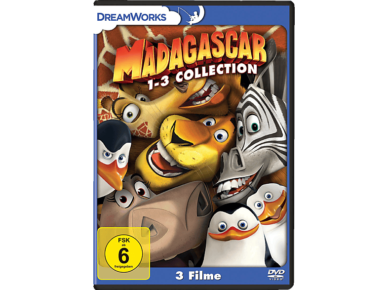 Madagascar 1-3 DVD von UNI