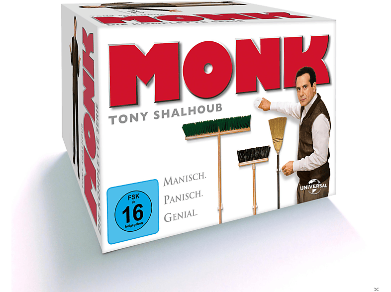 Monk - Staffel 1-8 (Komplette Serie) DVD von UNI