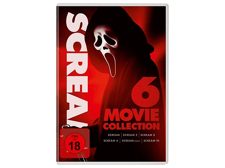 Scream 6-Movie Collection DVD von UNI