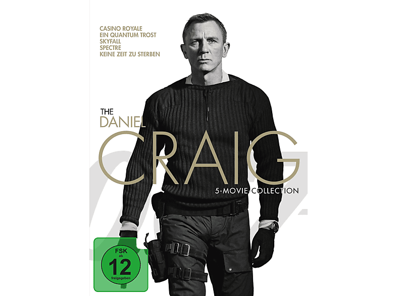 The Daniel Craig 5-Movie-Collection (James Bond) DVD von UNI