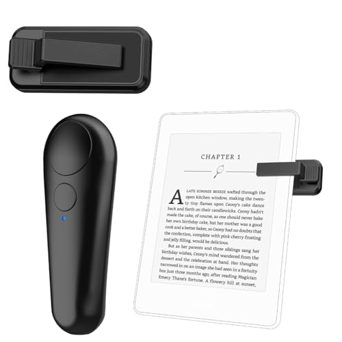UNIBITRI RF Fernbedienung zum Seitenwenden zum Lesen für Kindle, Telefon, iPad, Kobo, iOS Android Tablets, Leseromane Zubehör UNIBITRI RF Fernbedienung zum Seitenwenden zum Lesen für Kindle, Telefon, iPad, Kobo, iOS Android Tablets, Leseromane Zubehör von UNIBITRI