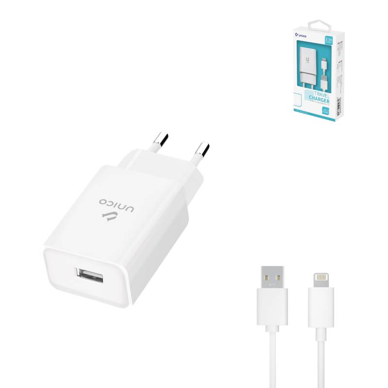 HC9389 Travel Charger 1USB - 2.1A von UNICO