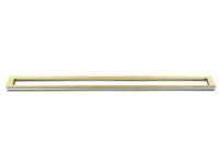 Unidrain HighLine Rahmen, Linie - rostfrei, Messing: L700mm H 10mm für Ablaufgarnitur von UNIDRAIN