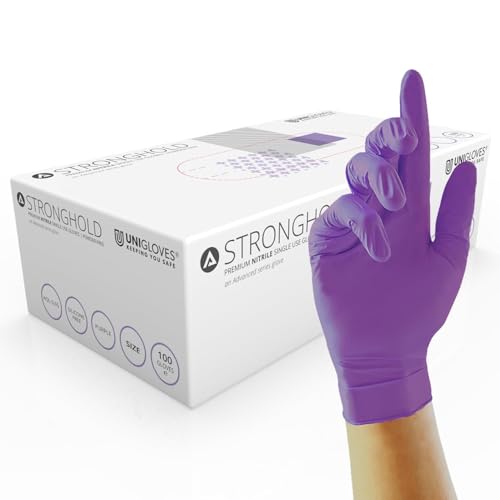 UNIGLOVES Advanced GM0061 Nitril-Untersuchungshandschuhe, chemisch getestet, Extra Small, violett, 100 UNIGLOVES Advanced GM0061 Nitril-Untersuchungshandschuhe, chemisch getestet, Extra Small, violett, 100 von UNIGLOVES
