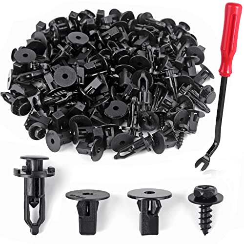 UNIGT 90159-60498 4-in-1 Karosserie-Stoßstangen-Schraube mit Stoßstangen-Auskleidungs-Clips, 52161-16010, kompatibel mit Toyota Lexus 90189-06013 90189, Radkasten-Halterungen UNIGT 90159-60498 4-in-1 Karosserie-Stoßstangen-Schraube mit Stoßstangen-Auskleidungs-Clips, 52161-16010, kompatibel mit Toyota Lexus 90189-06013 90189, Radkasten-Halterungen von UNIGT